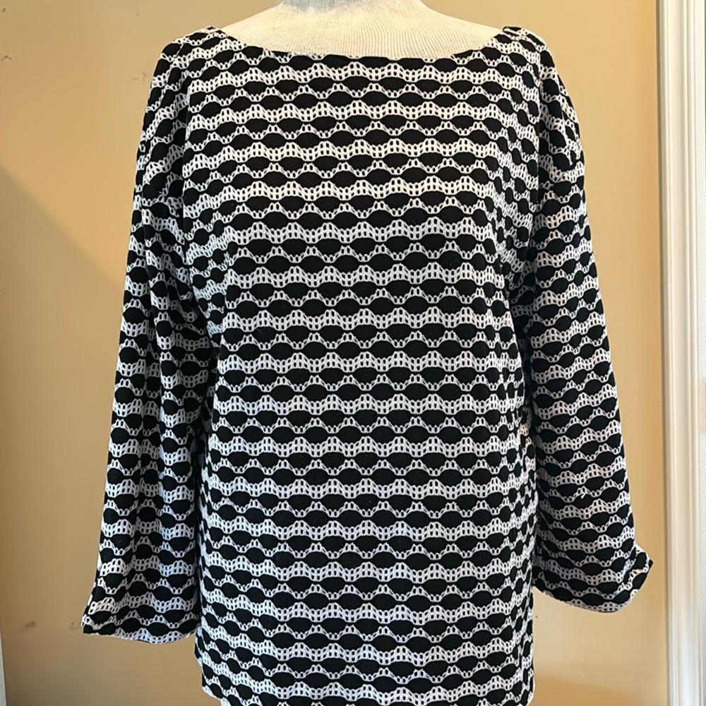 Tory‎ Burch Women’s Boatneck Lined Pullover Size XL